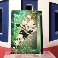Charlie Coyle 2024-25 - Dazzlers green #Dz-7 Upper Deck Series 1
